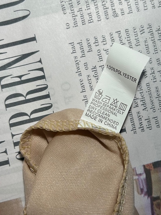 Beige Floral print maxi dress - Picture 3 of 3